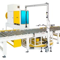 没有叉车孔的托盘如何实现井型捆扎