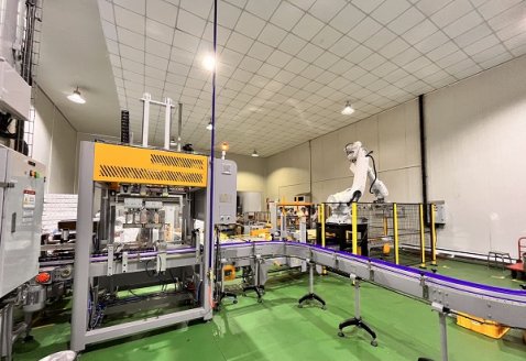 调料瓶装箱码垛包装线